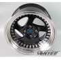 Новые диски Rotiform TMB Flat R15 4х100 ET25 J8 черный глянец + серебристые болтики