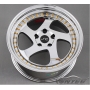 Новые диски Rotiform TMB Flat R18 5х114,3 ET30 J8,5 хром + золотистые болтики