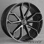 Новые диски HRE S201 Replika R19 5X112 ET40 J9,5, черные + серебро