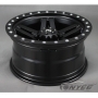 Новые диски MVF-957 R17 6X139,7 ET0 J8,5 черные матовые + серебристые болтики
