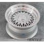 Новые диски BBS RS R15 4X100/114,3 ET20 J7 серебро + полированная полка