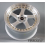 Новые диски Rotiform TMB Flat R17 5х114,3 ET40 J7,5 серебро + полированная полка