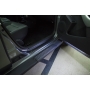 Nissan Terrano 2014-2015 Накладки на внутренние пороги дверей(4 шт.)