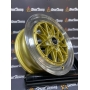 Новые диски Work Equip R14 J5 ET15 4x100 Gold + Silver