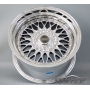 Новые диски BBS RS R17 4X100/5X100 ET20 J8,5 хром серебро + серебристые болтики