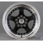 Новые диски JNC 017 R15 5X114,3-5X100 ET35 J7 черные + полированная полка