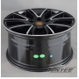 Новые диски Porsche Exclusive Design Black R20 5X130 ET58 J9 черный глянец + серебро