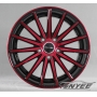 Новые диски Vossen VFS2 Replica R17 5X114,3 ET40 J7,5 черный глянец + красный