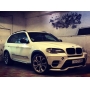 Юбка переднего бампера для bmw x5 e70 рестайлинг