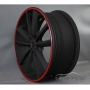 Новые диски Fonyee-088 R18 5X114,3 ET42 J7,5 черный мат + красный