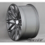 Новые диски HRE P200 Replika R19 5X114,3 ET35 J8,5, темно-серебряные