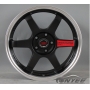 Новые диски Rays TE37 R17 5X108 ET38 J7,5 черные матовые + хром полка