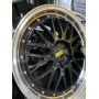 Новые диски BBS LM R17 J7.5 ET38 5x114,3 черные с полировкой