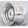 Новые диски BBS RS R17 4X100/5X100 ET20 J10 хром серебро + серебристые болтики