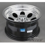 Новые диски GT wheels style 2 R16 5x130 ET-5 J8 серебро + черный