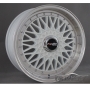 Новые диски BBS RS R17 4X100/4X114,3 ET35 J7,5 белый глянец + серебристые болтики