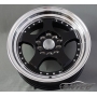 Новые диски JNC 017 R15 5X114,3-5X100 ET35 J7 черные + полированная полка