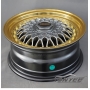 Новые диски BBS RS R14 4X108/4X100 ET20 J6 серебро + золотая полированная полка