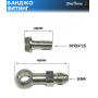 Банджо-фитинг AN4, 0 гр с банджо-болтом M10x1.5