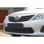 Toyota Corolla (седан) 2010-2013 Защитная сетка решетки переднего бампера