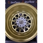 Новые диски Work Equip R14 J5 ET15 4x100 Gold + Silver