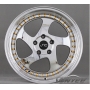 Новые диски Rotiform TMB Flat R18 5х114,3 ET30 J8,5 хром + золотистые болтики