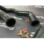 Патрубки радиатора StreetTuning для Mini Cooper S JCW W11 1.6 R52 04-08/R53 01-06, черные 3 шт