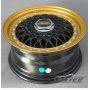 Новые диски BBS RS R13 4X114,3/4X100 ET30 J6 черный глянец + золотая полированная полка