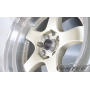 Новые диски JNC 017 R17 4X100-114,3 ET25 J9 золотой + серебро