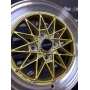 Новые диски Work Equip R14 J5 ET15 4x100 Gold + Silver