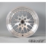 Новые диски ESM 007 R15 4x100 ET10 J9 серебристые