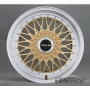 Новые диски BBS RS R17 4X100/4X114,3 ET35 J7,5 золото + хром полка