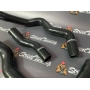 Патрубки радиатора StreetTuning для Mini Cooper S JCW W11 1.6 R52 04-08/R53 01-06, черные 3 шт