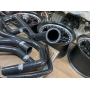 Патрубки системы охлаждения для Honda Civic D15B EK3 96-98 9 шт, черные