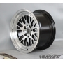 Новые диски ESM 007 R15 4x100 ET10 J9 серебристые