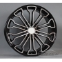 Новые диски Porsche модель 3 R20 5X130 ET45 J9 черный + серебро