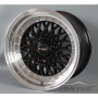 Новые диски BBS RS R14 4X100/4X114,3 ET0 J7 черные + полированная полка