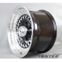 Новые диски Raguna D-Force AKRO R16 6X139,7 ET-10 J9 серебро + черный глянец