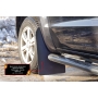 Volkswagen  Amarok 2010-2016 (I дорестайлинг) Брызговики (широкие) с выносом 50 мм (ПНД - полиэтилен) компл. - 4 шт.