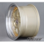 Новые диски Rotiform TMB Flat R15 4х100 ET17 J8,5 золото + золотые болтики