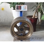 Новые диски Rotiform TMB Flat R15 4х100 ET30 J7 бронза + золотистые болтики
