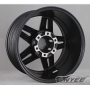 Новые диски MVF-957 R17 6X114,3 ET5 J8,5 черный мат + серебро