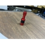 Ниппель (вентиль) для бескамерной шины разборный, красный, H-51 мм