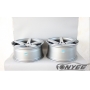Новые диски Vossen CV3 Replica R17 5X114,3 ET35 J7,5 серый мат + серебро