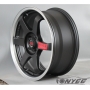 Новые диски Rays TE37 R18 5X108 ET35 J9 черные матовые + хром полка