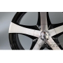 Новые диски Sugarray Vogue 2 R17 4x100 ET40 J8 черный + серебро