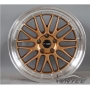 Новые диски BBS LM R19 5X112 ET35 J8,5 золото глянец + полированная полка