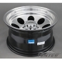 Новые диски GT wheels style 2 R15 5x139,7 ET-20 J8 серебро + черный