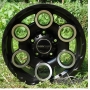 Новые диски Black Rhino Magnus R16 6X139,7 ET-25 J8 черный мат + серебро