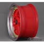 Новые диски Rotiform TMB Flat R15 4х114,3/100 ET30 J7 красный глянец + полированная полка